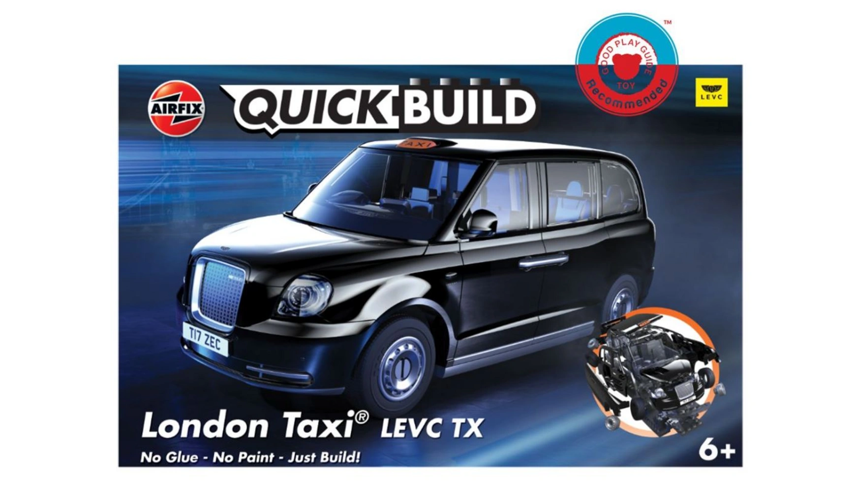 Airfix QUICKBUILD Лондонское такси LEVC TX