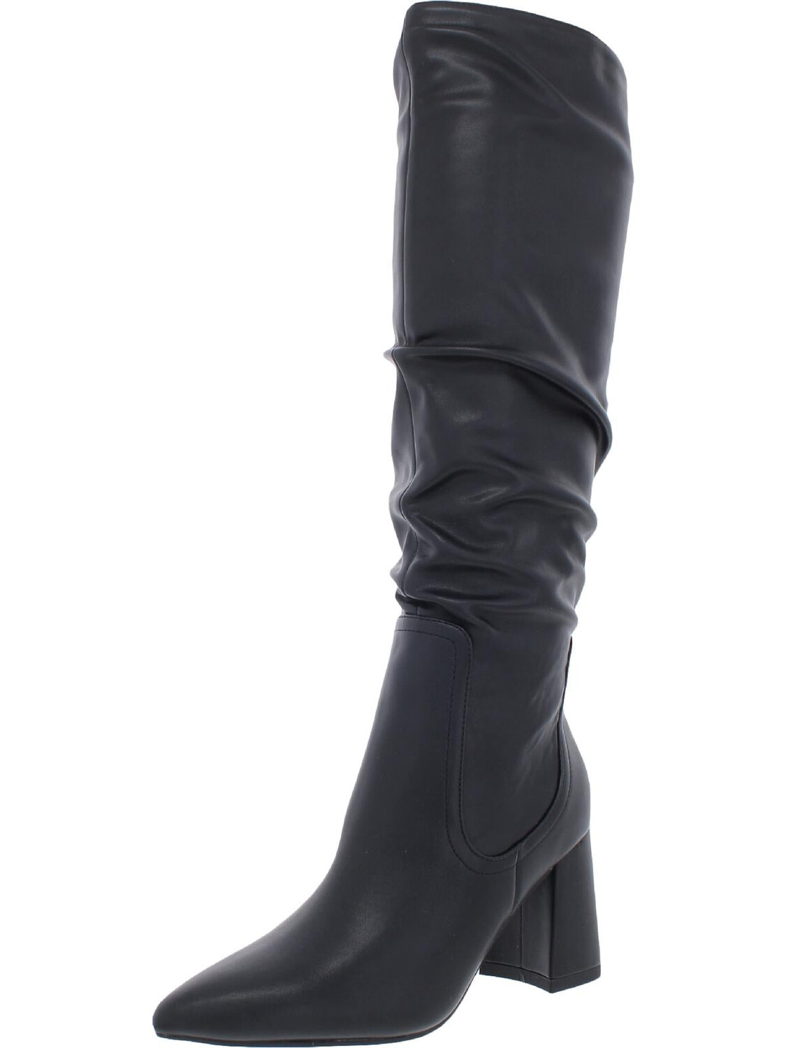 

Женские высокие сапоги до колена из искусственной кожи Collision Steve Madden, черный