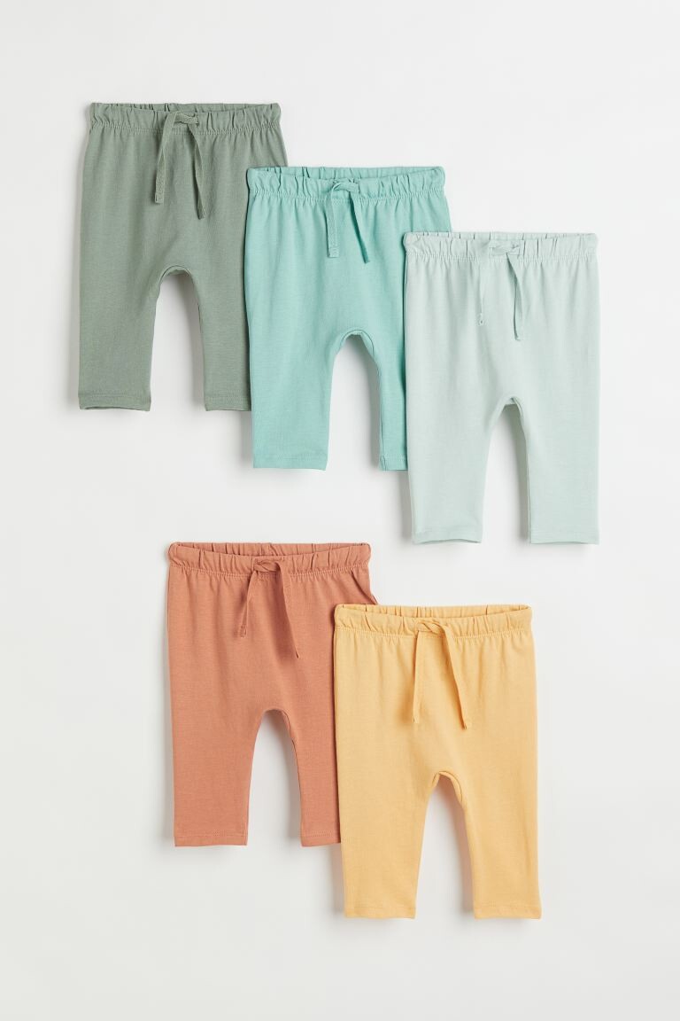

Комплект из 5 хлопковых брюк H&M