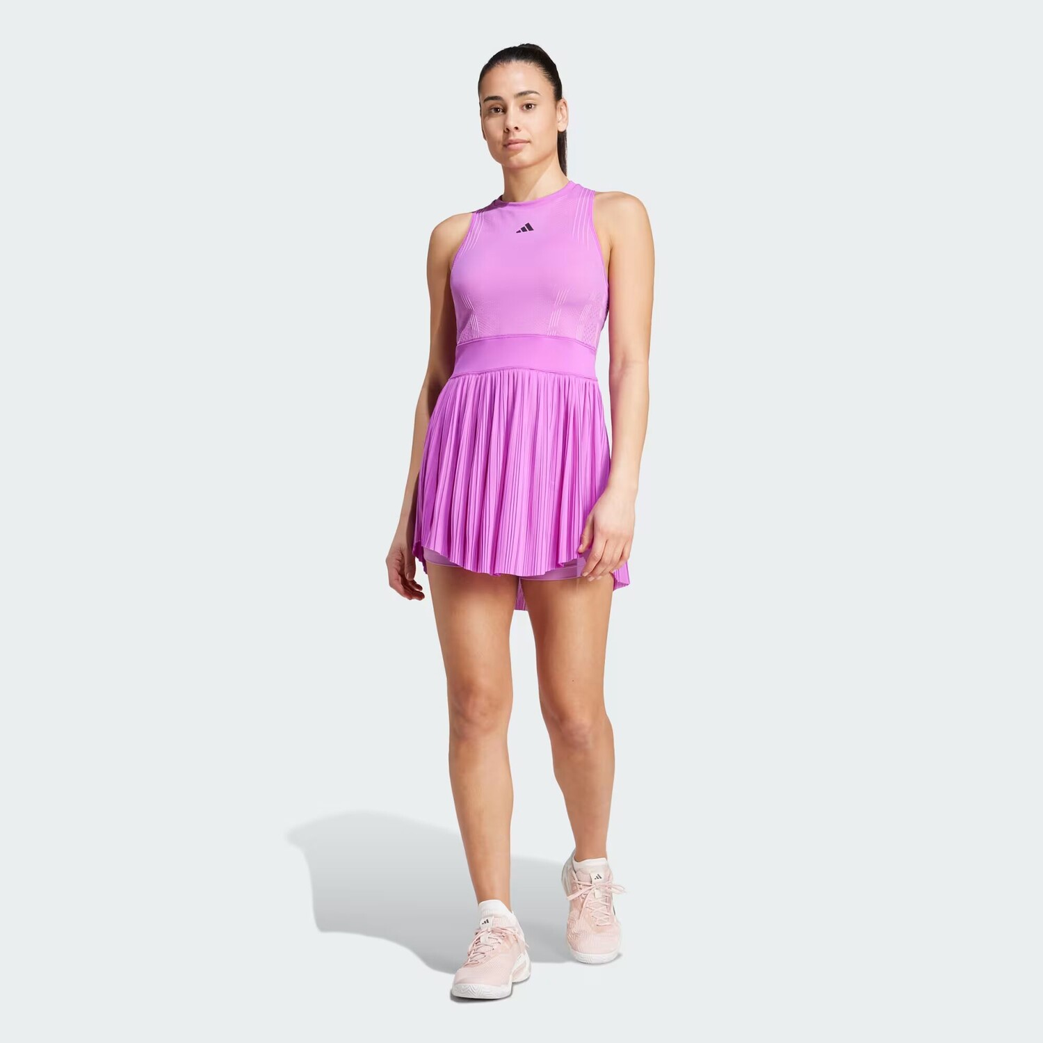 

Платье для тенниса Pro AEROREADY Adidas, цвет Purple Burst/Preloved Purple/Pink Spark