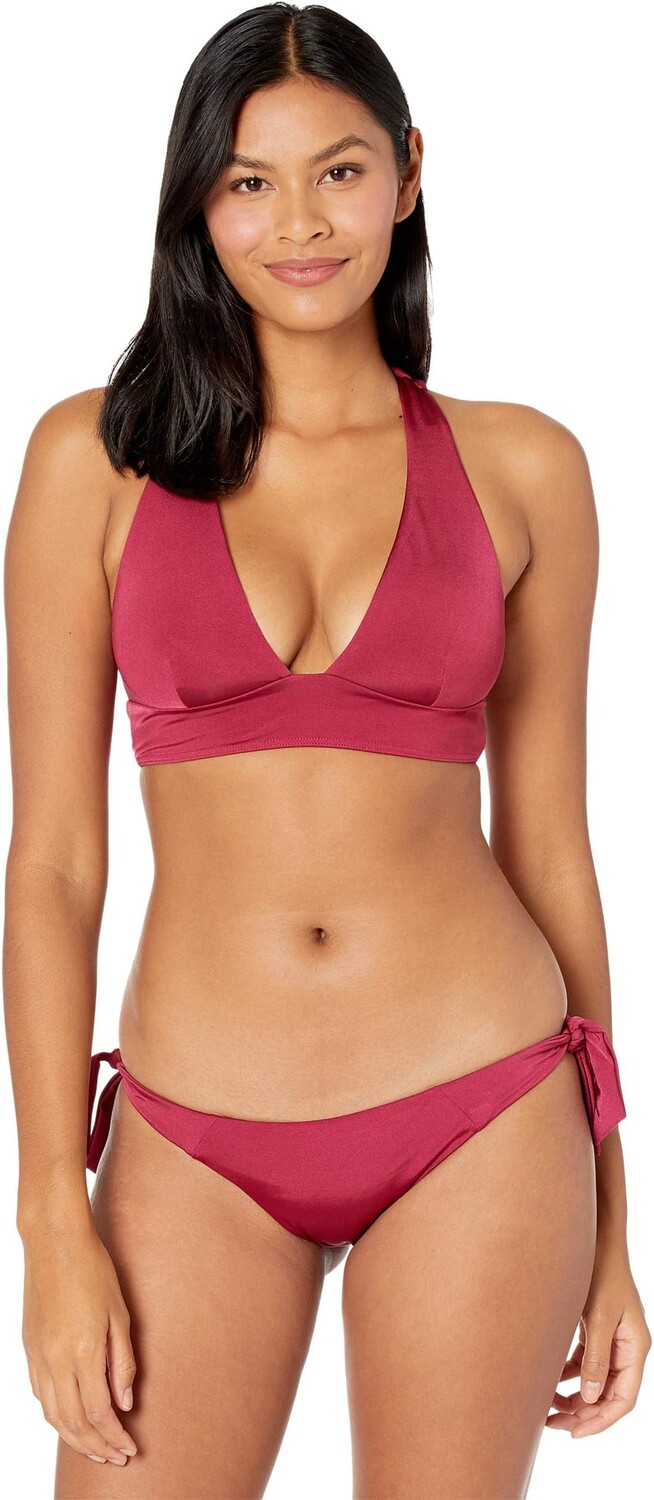 

Купальный топ Volcom Simply Seamless Halter Top, цвет Pomegranate