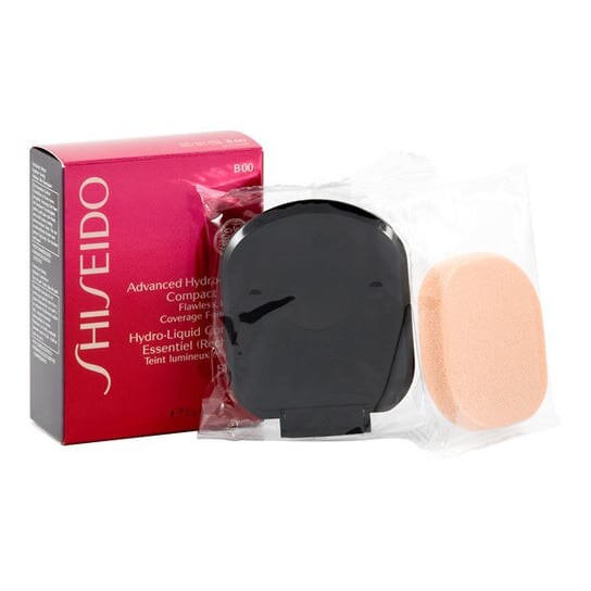 

Компактная тональная основа B00 Very Light Beige, SPF 10, сменный блок, 12 г Shiseido, Advanced Hydro-Liquid