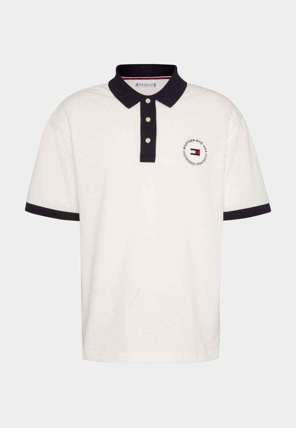 

Рубашка-поло Exclusive Hilfiger Team Flag Tommy Hilfiger, кремовый