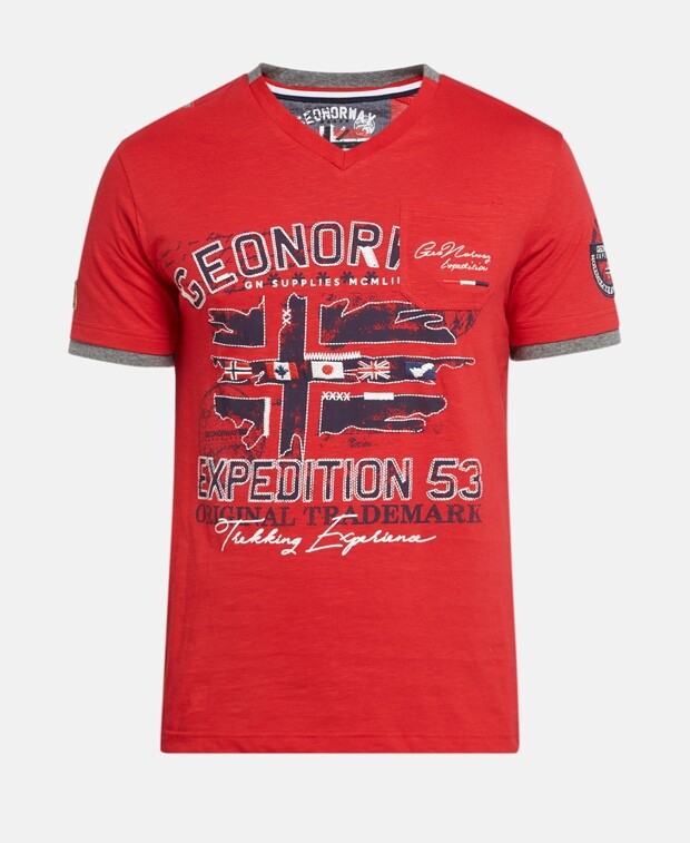 

Футболка Geographical Norway, красный