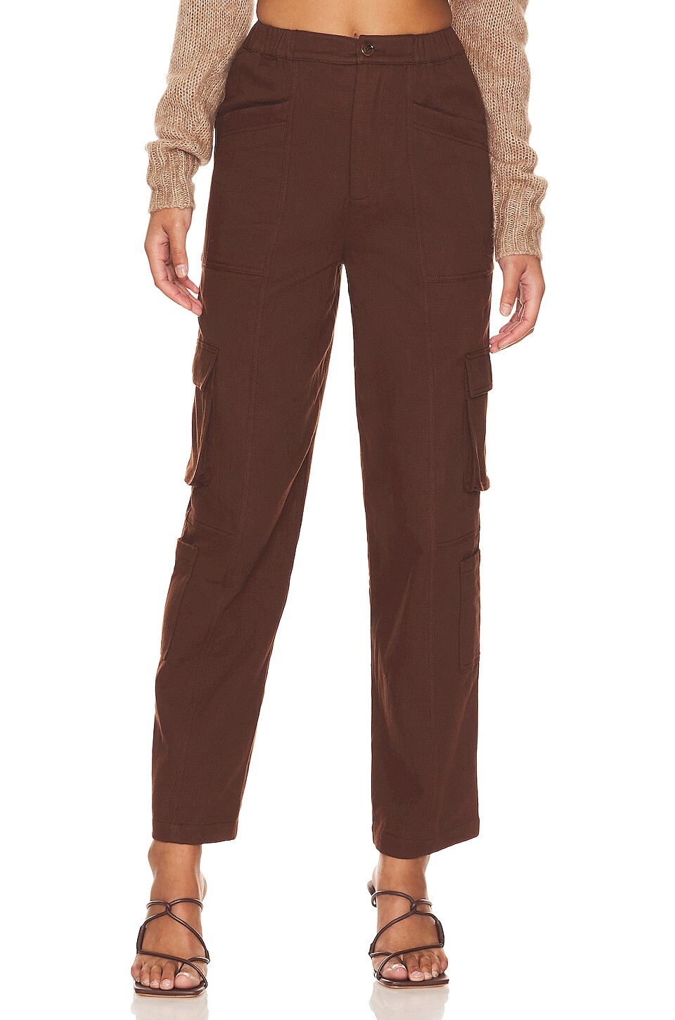 

Брюки Tularosa Mila Cargo, цвет Coffee Brown