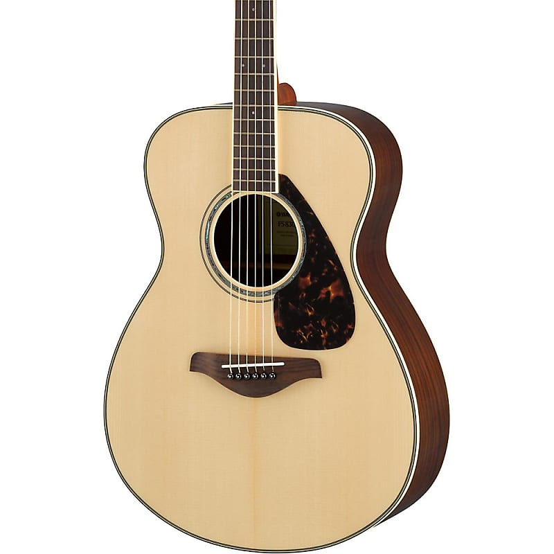 цена Акустическая гитара Yamaha FS830 Small Body Acoustic Guitar Natural