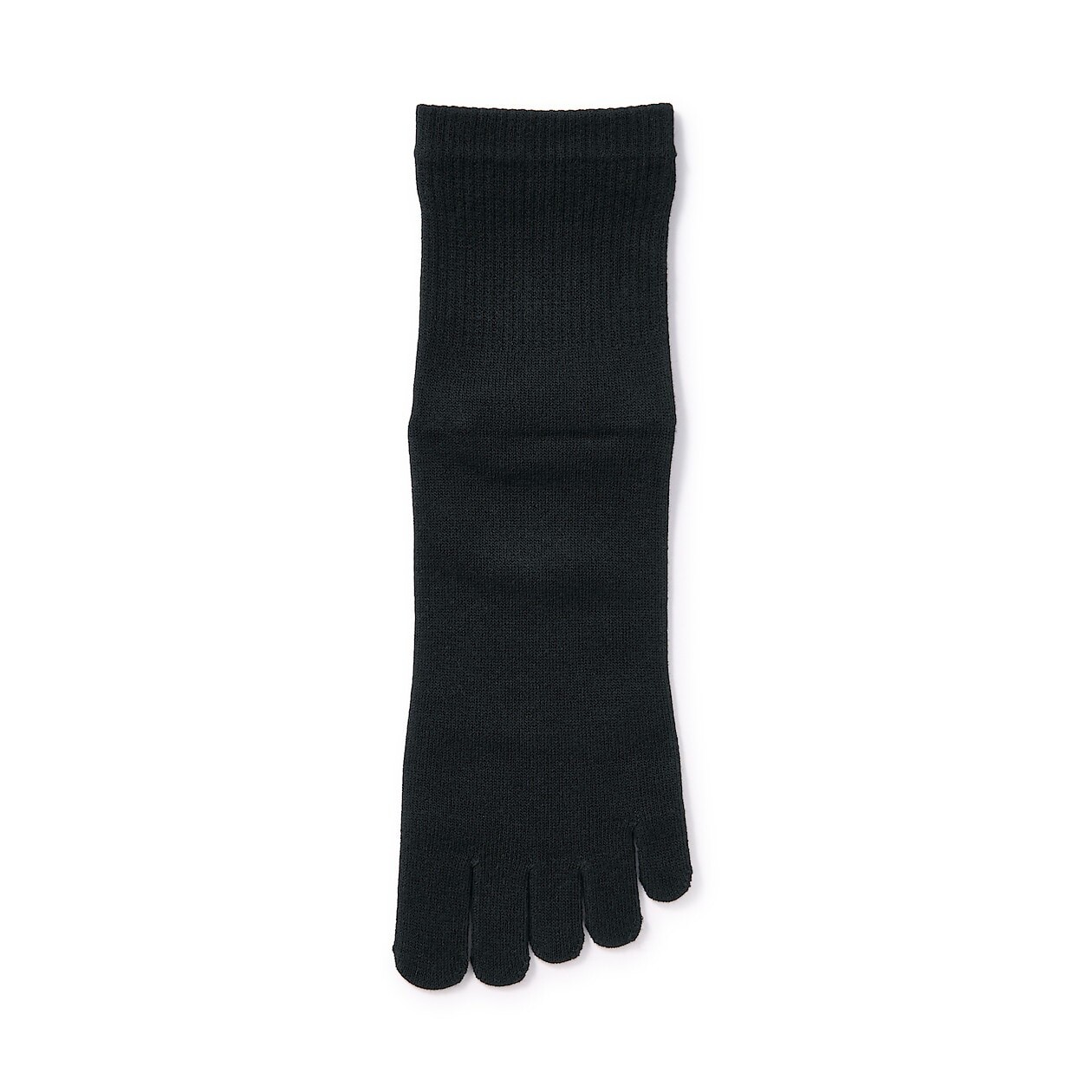 

Ступни под прямым углом, короткие носки на 5 пальцев (мужчины) MUJI, черный