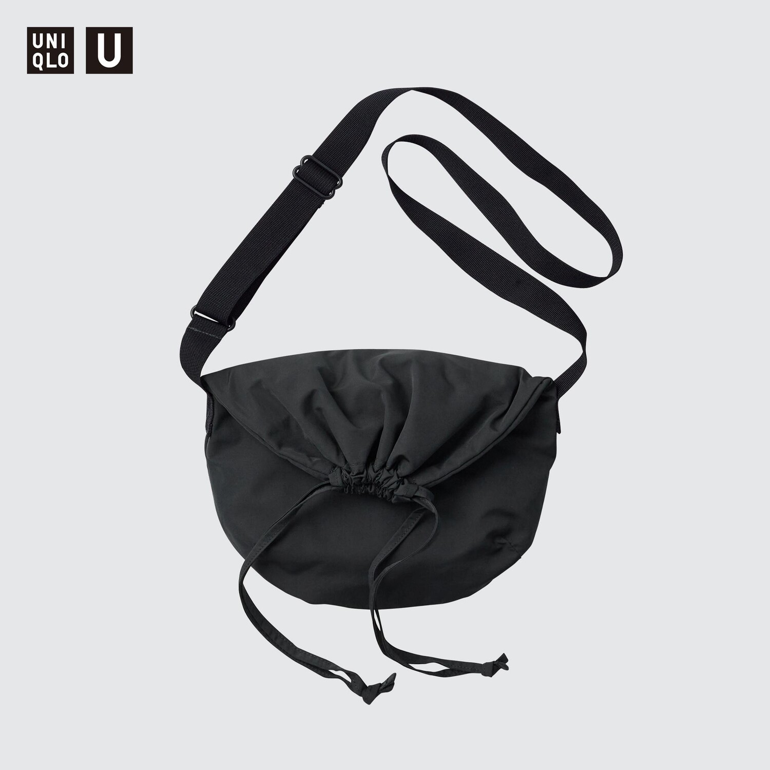 

Сумка маленькая Uniqlo на шнурке, черный