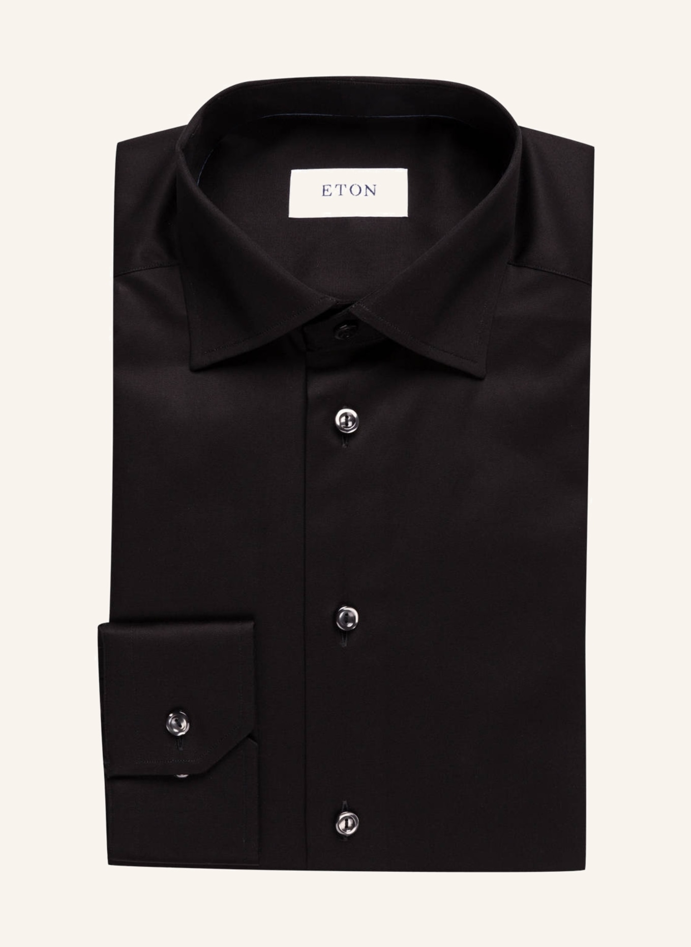 Рубашка ETON Slim Fit, черный рубашка zara slim fit черный