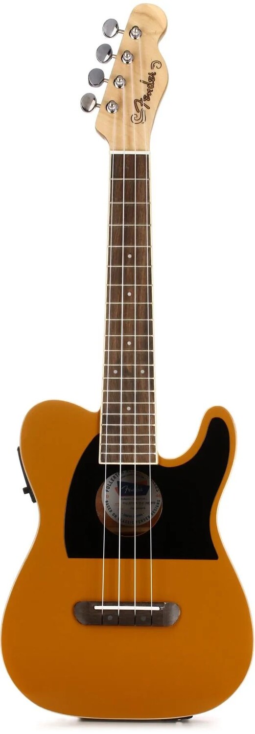 

Fender Fullerton Tele Uke — блондинка-ириска