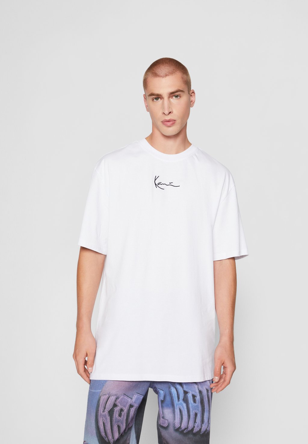 Базовая футболка SIGNATURE TEE Karl Kani, белая