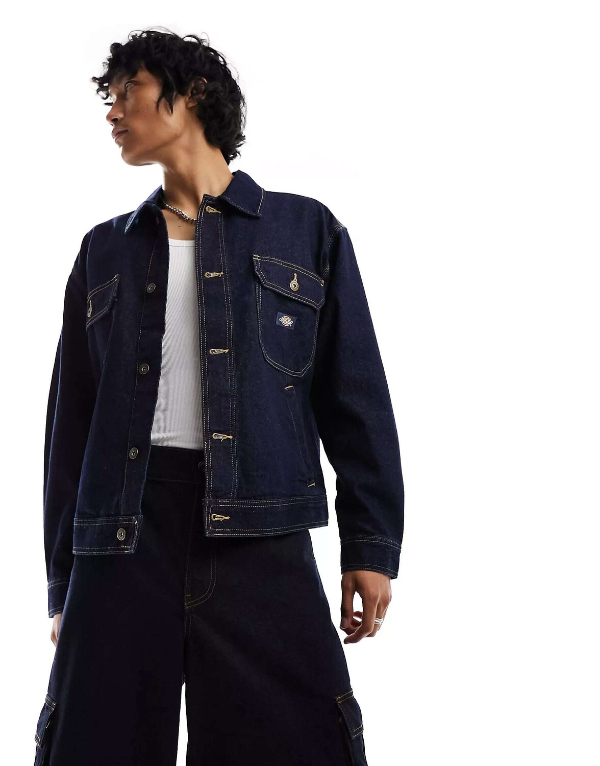 

Синяя джинсовая куртка Dickies Madison, Синий