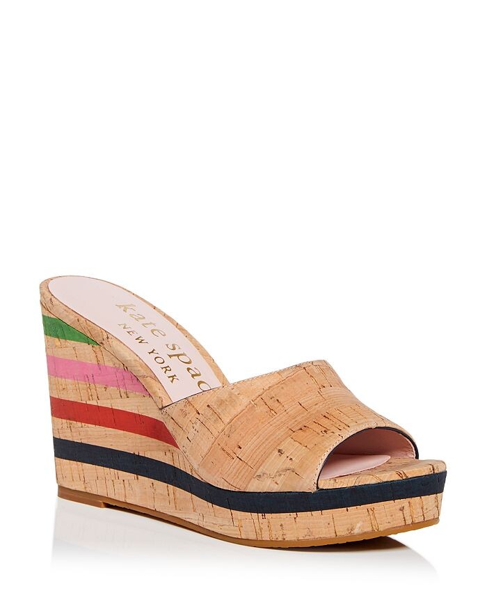 

Женские босоножки на танкетке Penelope Cork на платформе kate spade new york