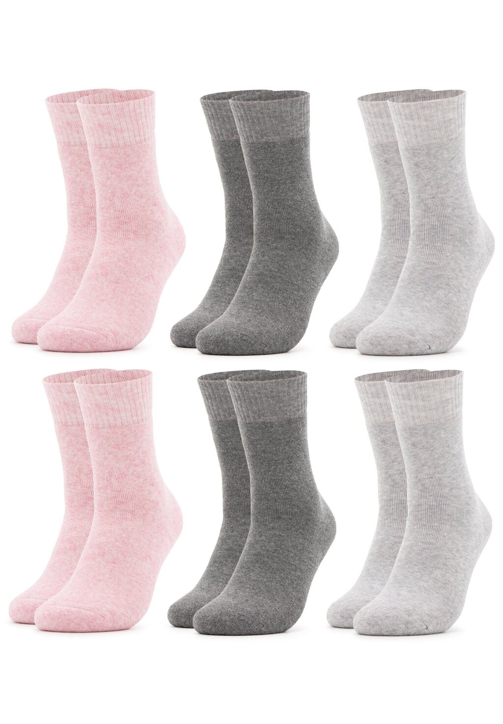 

Носки 6 PACK WARME WINTERSOCKEN SMILLA Occulto, цвет grau pink