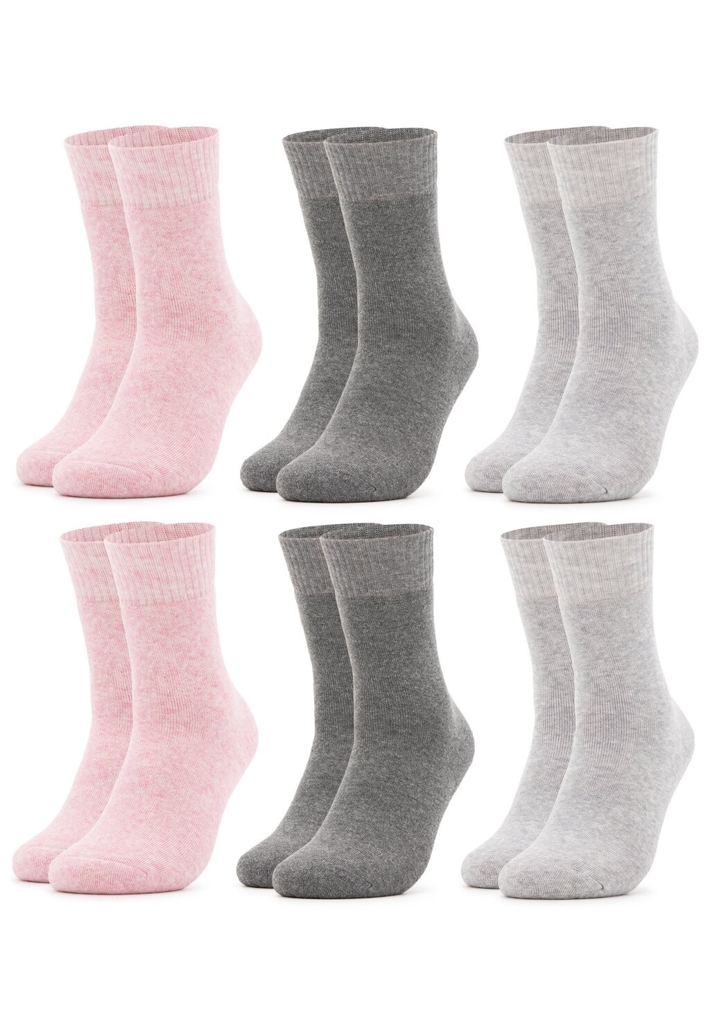 Носки 6 PACK WARME WINTERSOCKEN SMILLA Occulto, цвет grau pink