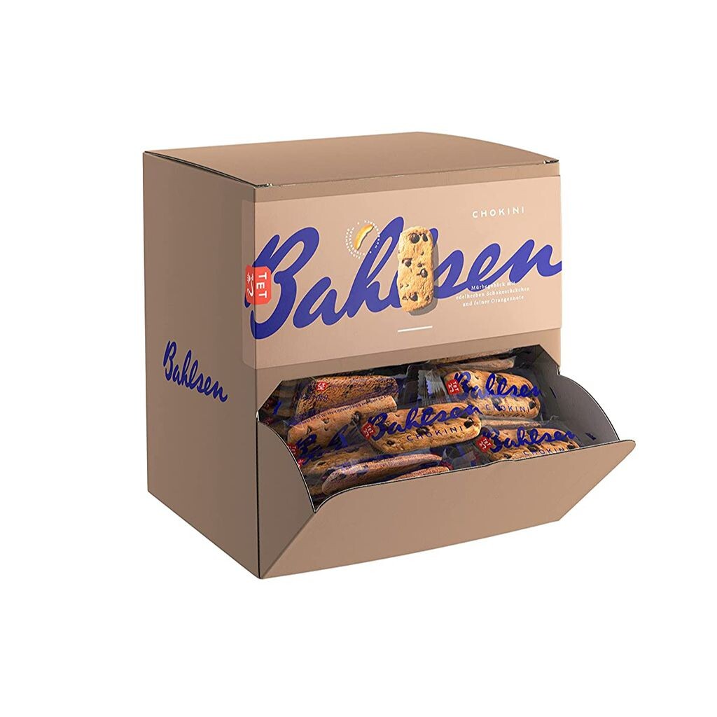 

Порционная упаковка Bahlsen Chokini с апельсиновой ноткой, 945г.