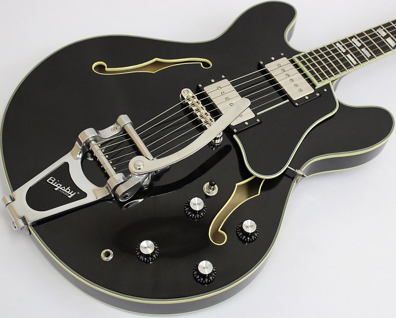 

Электрогитара Eastman T486B Semi-Hollowbody Electric w/ Bigsby, Black