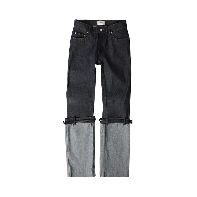 

Джинсы Coperni Hybrid Belted Leg 'Blue', синий