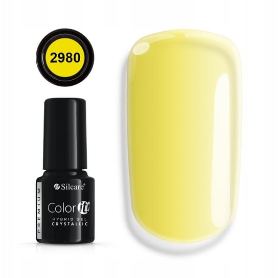 

Гибридный лак для ногтей, Color It Premium Crystalic 2980, 6 г Silcare