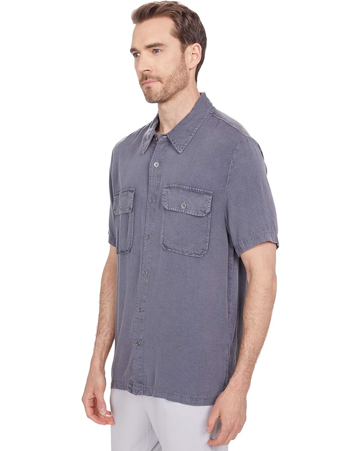 Рубашка Mod-o-doc Rayon Twill Short Sleeve Camp Shirt, цвет Faded Plank цена и фото