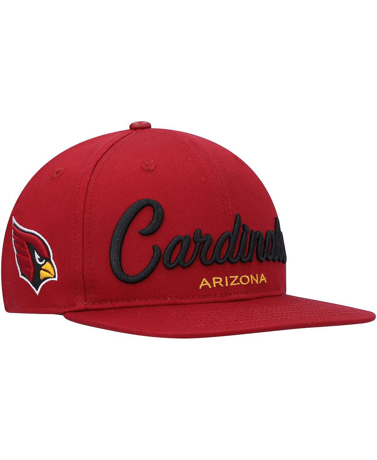 Мужская кепка Snapback Cardinal Arizona Cardinals с надписью и надписью Pro Standard