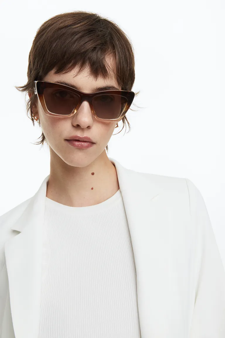 

Поляризационные солнцезащитные очки H&M, коричневый