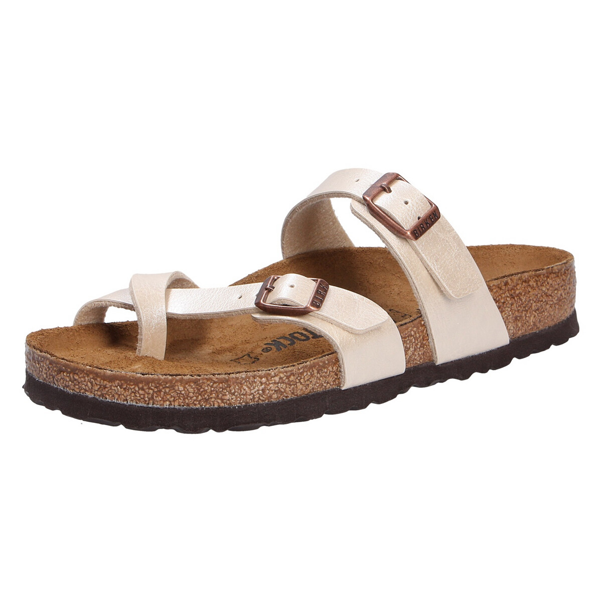 

Мюли Birkenstock Tieffußbett Pantolette, бежевый