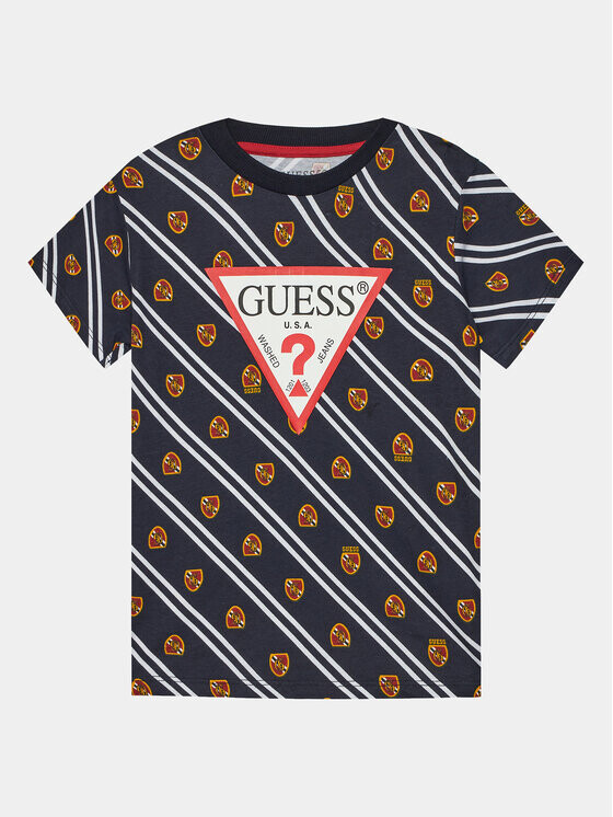 

Футболка стандартного кроя Guess, синий
