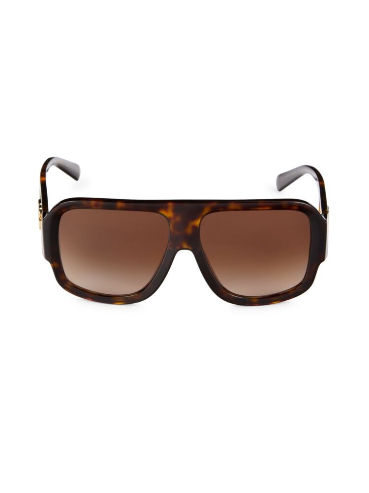

Прямоугольные солнцезащитные очки 58MM Dolce&Gabbana, цвет Havana