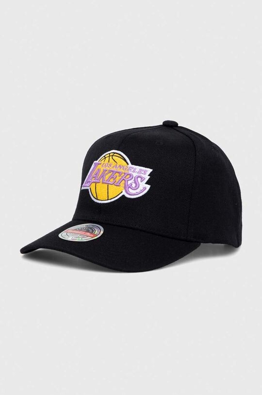 

Бейсболка NBA LOS ANGELES LAKERS из смесовой шерсти Mitchell&Ness, черный