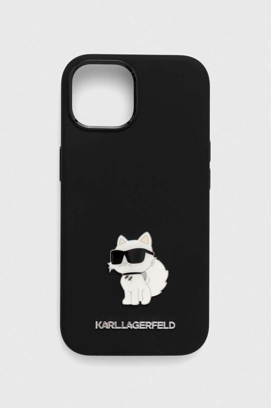 

Чехол для iPhone 15/14/13 6,1 дюйма Karl Lagerfeld, черный