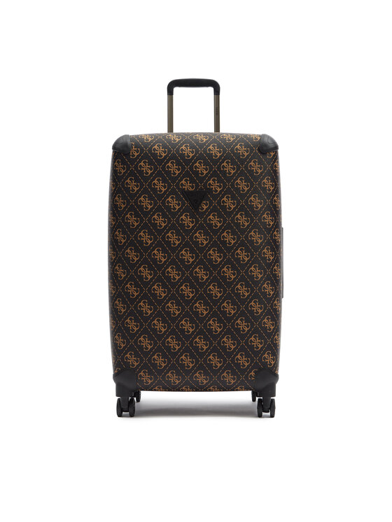 Большой чемодан Guess, коричневый ручка люка mini42 33 12502207