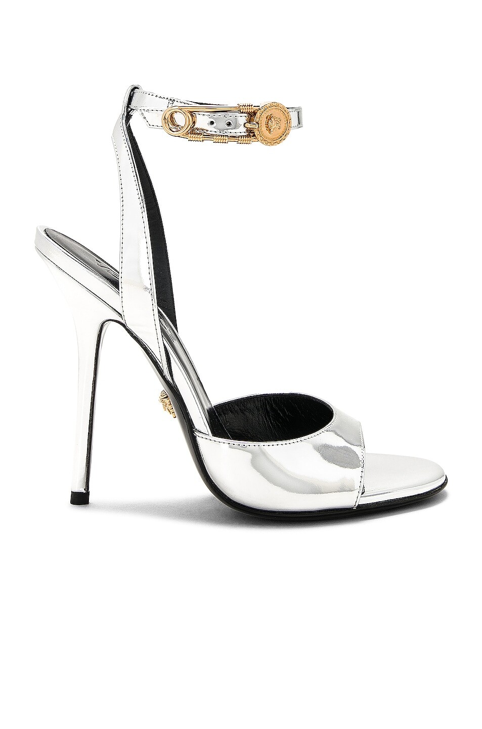 

Туфли Versace Safety Pins, цвет Argento & Oro