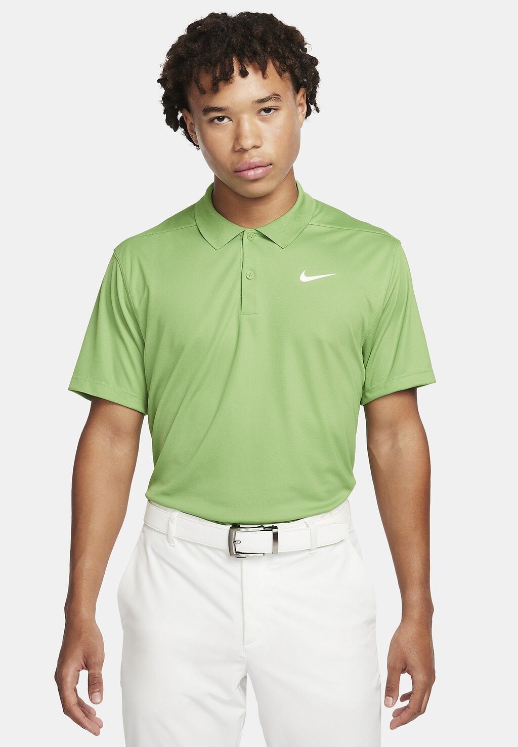 

Рубашка-поло Dri Fit Victory Nike, цвет chlorophyll white