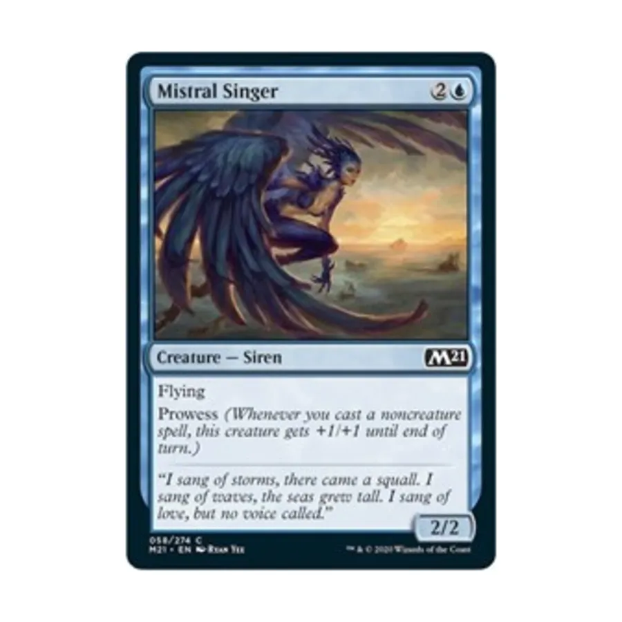 

CCG Мистраль Сингер (К), MTG - Core Set 2021