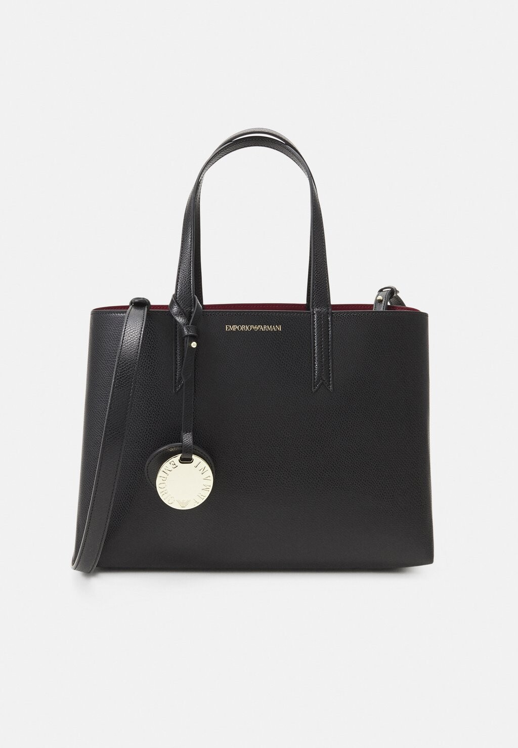 

Сумка TOTE Emporio Armani, черный/красный
