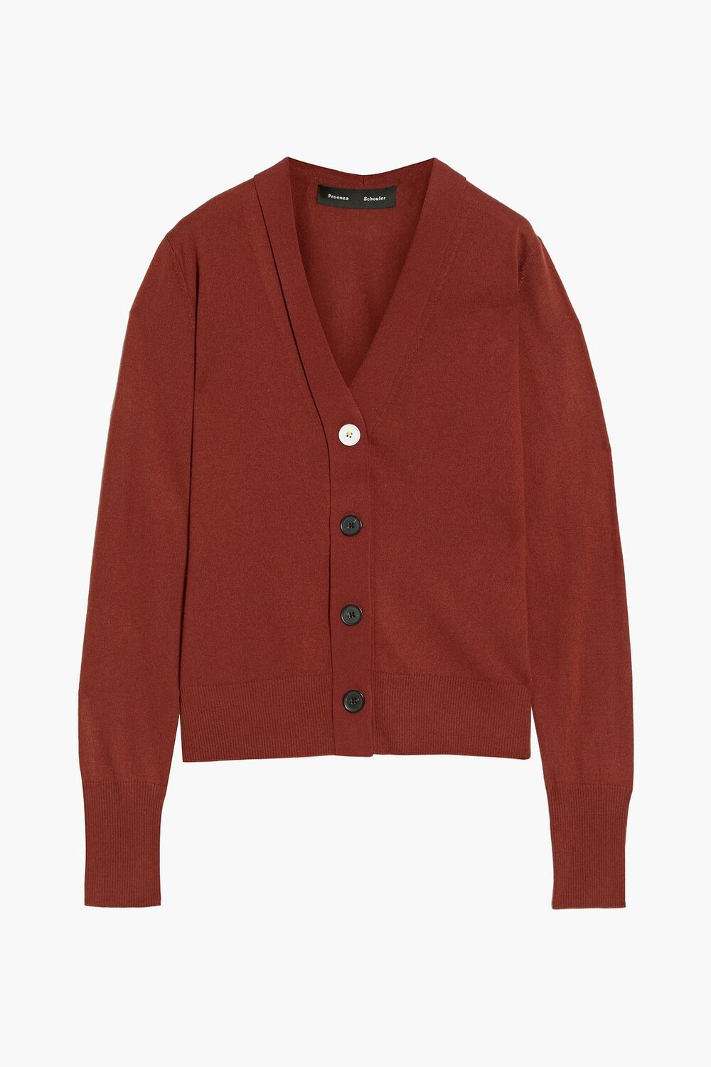 

Кардиган из смесового шелка PROENZA SCHOULER, красный