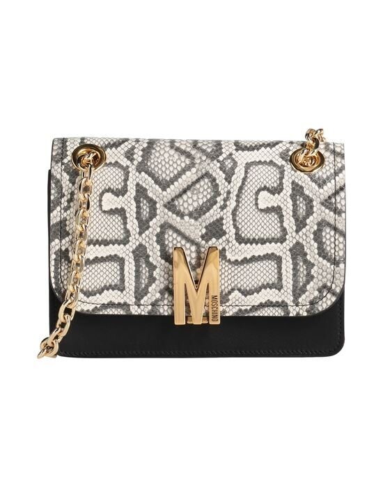 

Сумка через плечо MOSCHINO, слоновая кость
