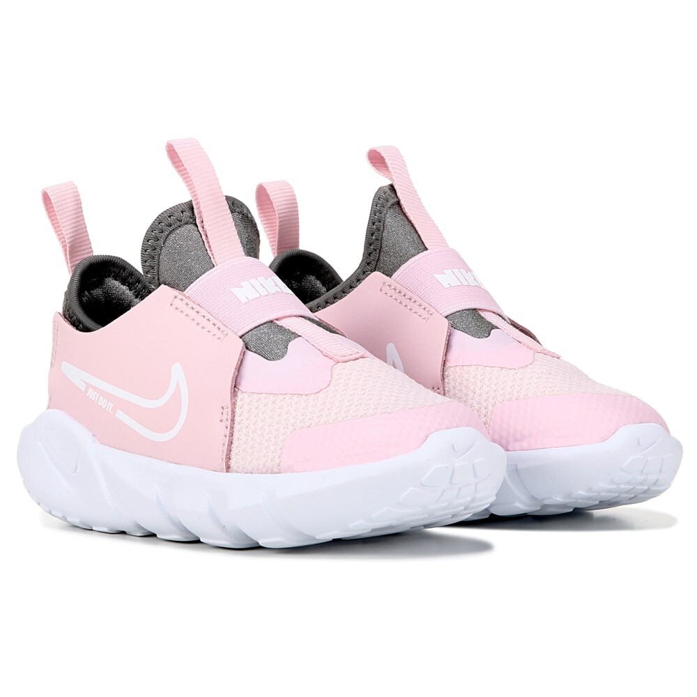 

Детские беговые кроссовки Flex Runner 2 для малышей/малышей Nike, розовый