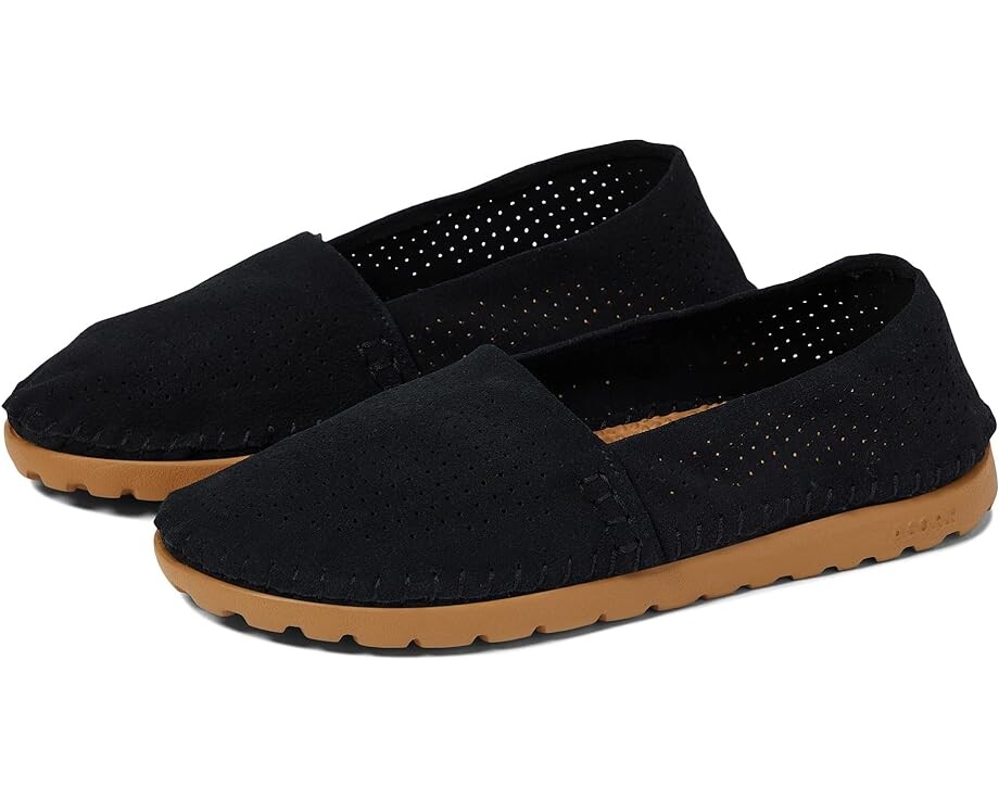 

Лоферы Acorn Addison Suede Moc + Bloom, черный