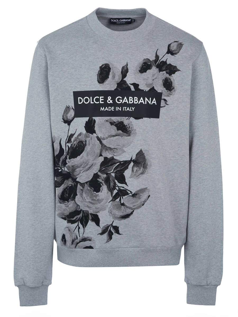 

Пуловер Dolce & Gabbana, серый
