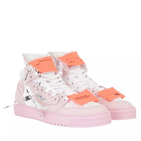 

Кроссовки 3.0 off court leather white/pink Off-White, розовый