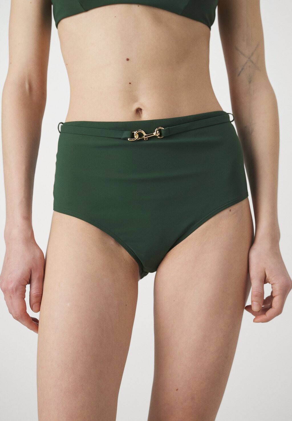 

Плавки бикини CLIP Tory Burch, цвет dark green