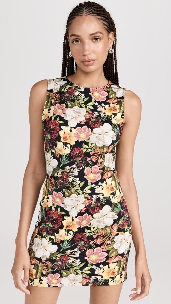 

Платье alice + olivia Wynell Sleeveless Fitted Tunic