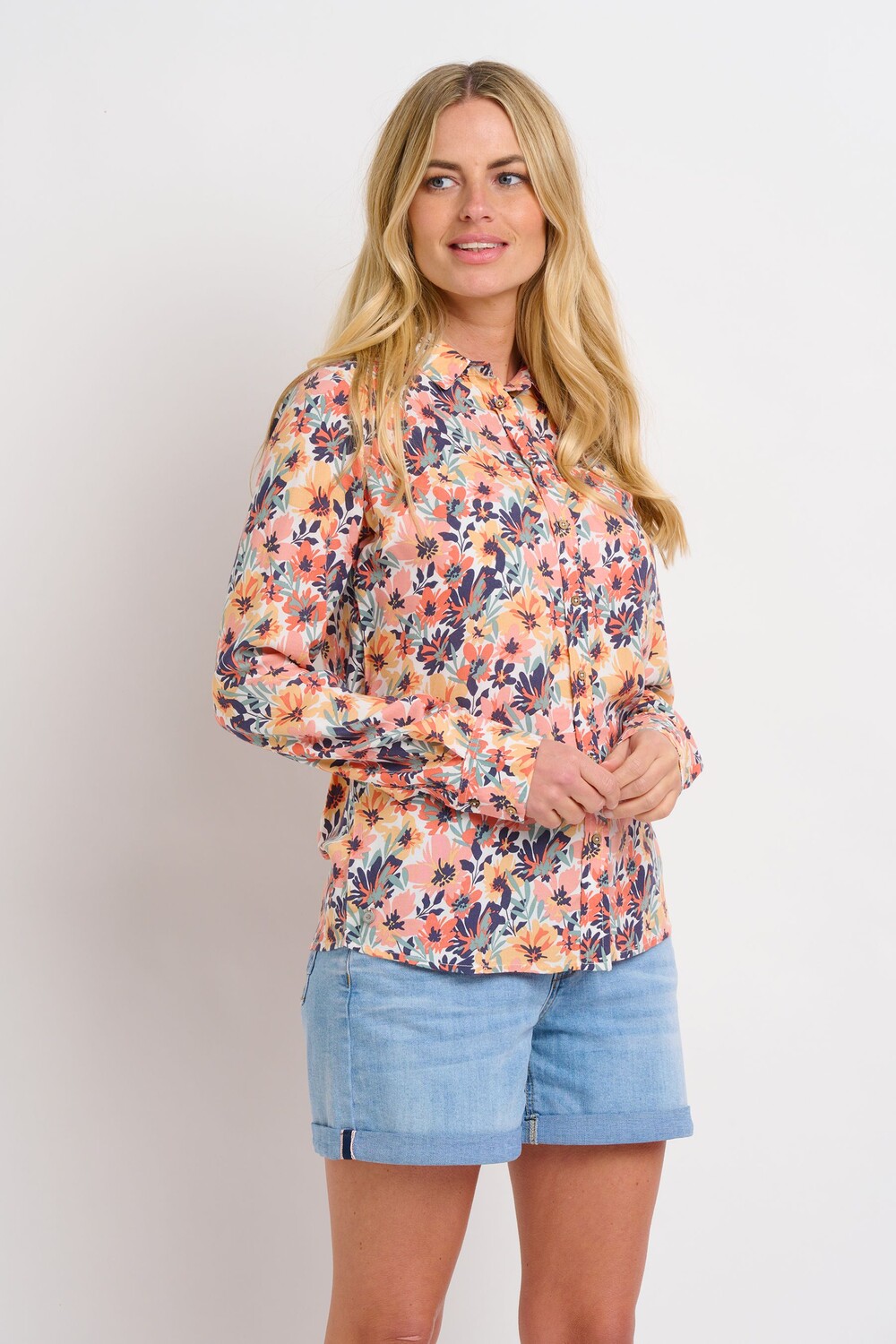 

Рубашка Summer Blooms Brakeburn, розовый