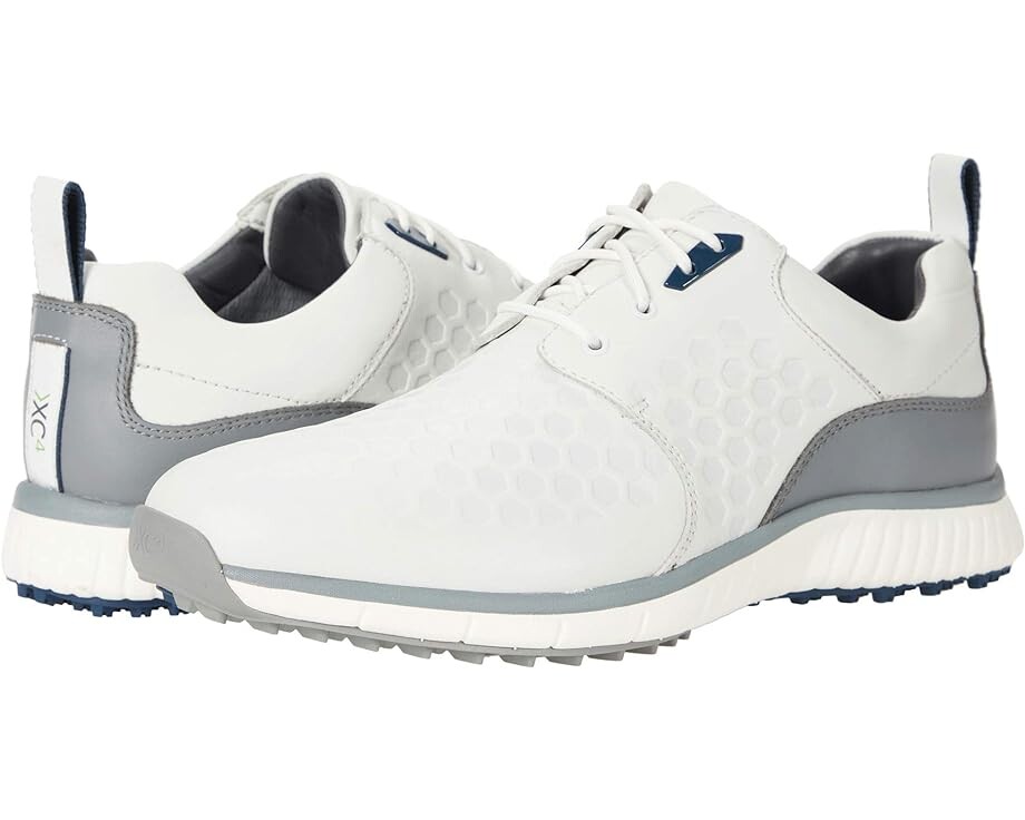 

Кроссовки Johnston & Murphy Waterproof XC4 Golf H2-Luxe Hybrid Saddle, белый