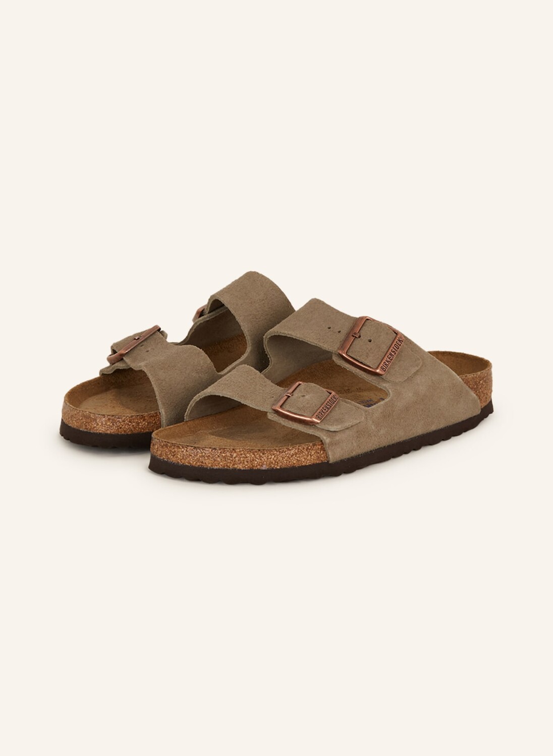 

Замшевые мюли Arizona Birkenstock, коричневый