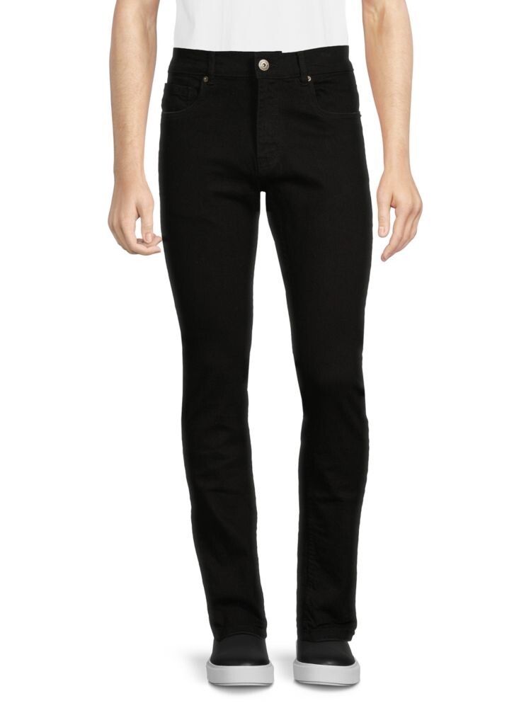 

Однотонные джинсы со средней посадкой Evolution In Design, цвет Jet Black