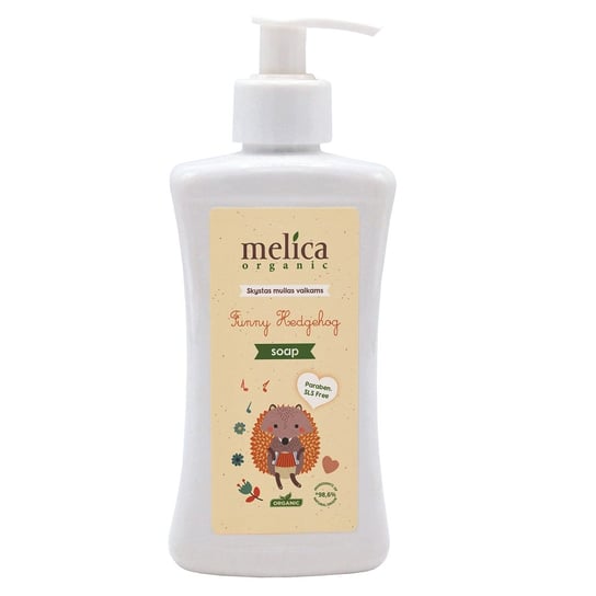 Жидкое мыло для детей 300мл Melica Organic Funny Hedgehog