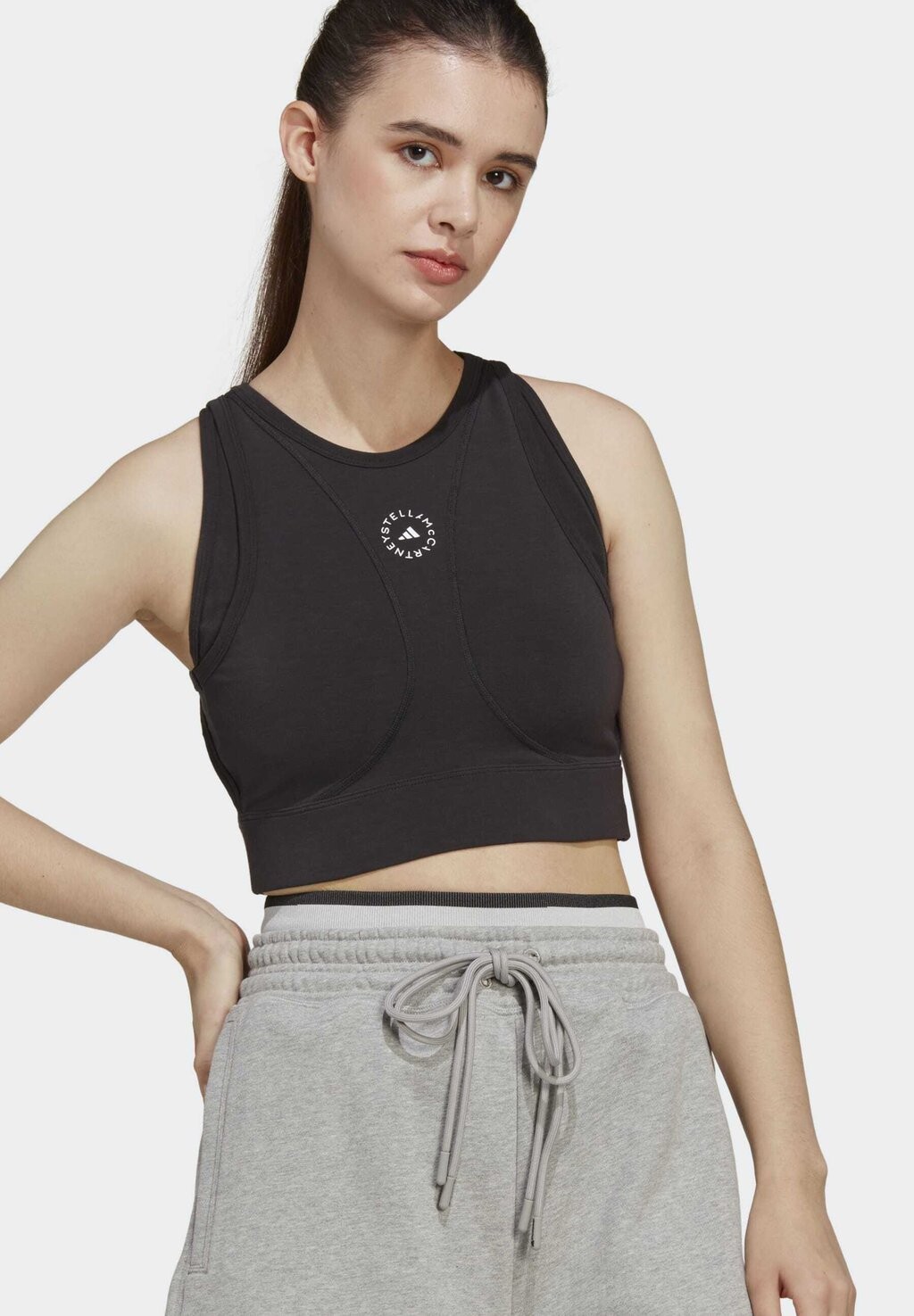 

Топ adidas by Stella McCartney, черный